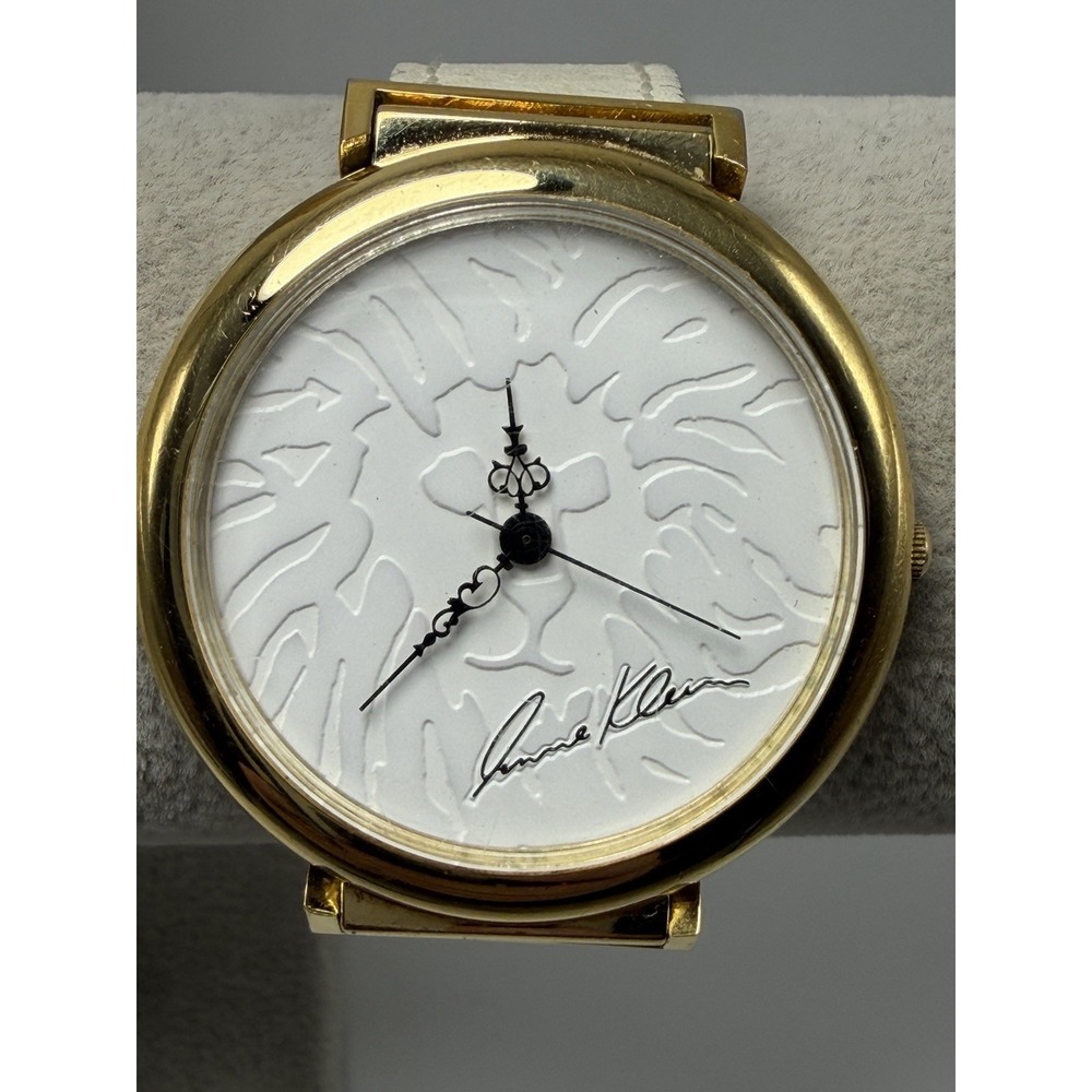 Anne Klein 11/7496 New Battery Ladies Watch 42MM 7.5" Vintage